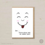Funny Goodbye Card Farewell Card Printable Coworker Card Retirement