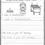 Handwriting Worksheet First Grade Kind Worksheets