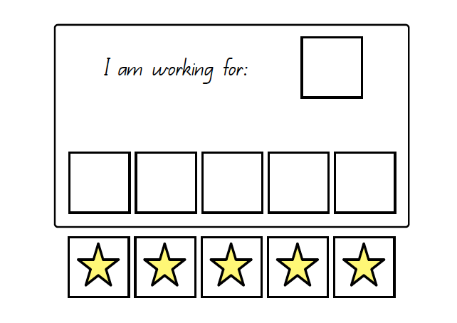 I AM Working For Token Board Printable Token Board Special Education 