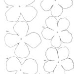 Image Result For Pattern Mini Rose Paper Paper Flower Patterns Felt