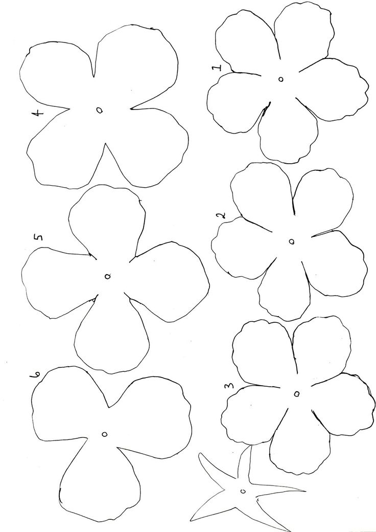 Image Result For Pattern Mini Rose Paper Paper Flower Patterns Felt 