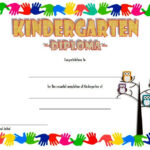 Kindergarten Diploma Certificate Templates 10 Designs FREE