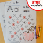 Letter Find Worksheets The Measured Mom