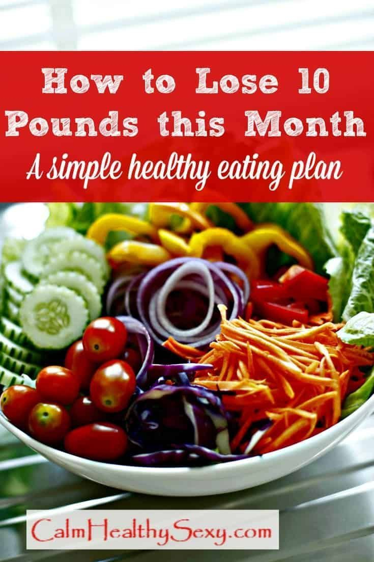 Lose 10 Pounds This Month The Healthy Eating Plan Can Help You Lose 