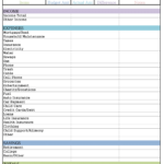 Monthly Budget Planner Form Download FREE Template