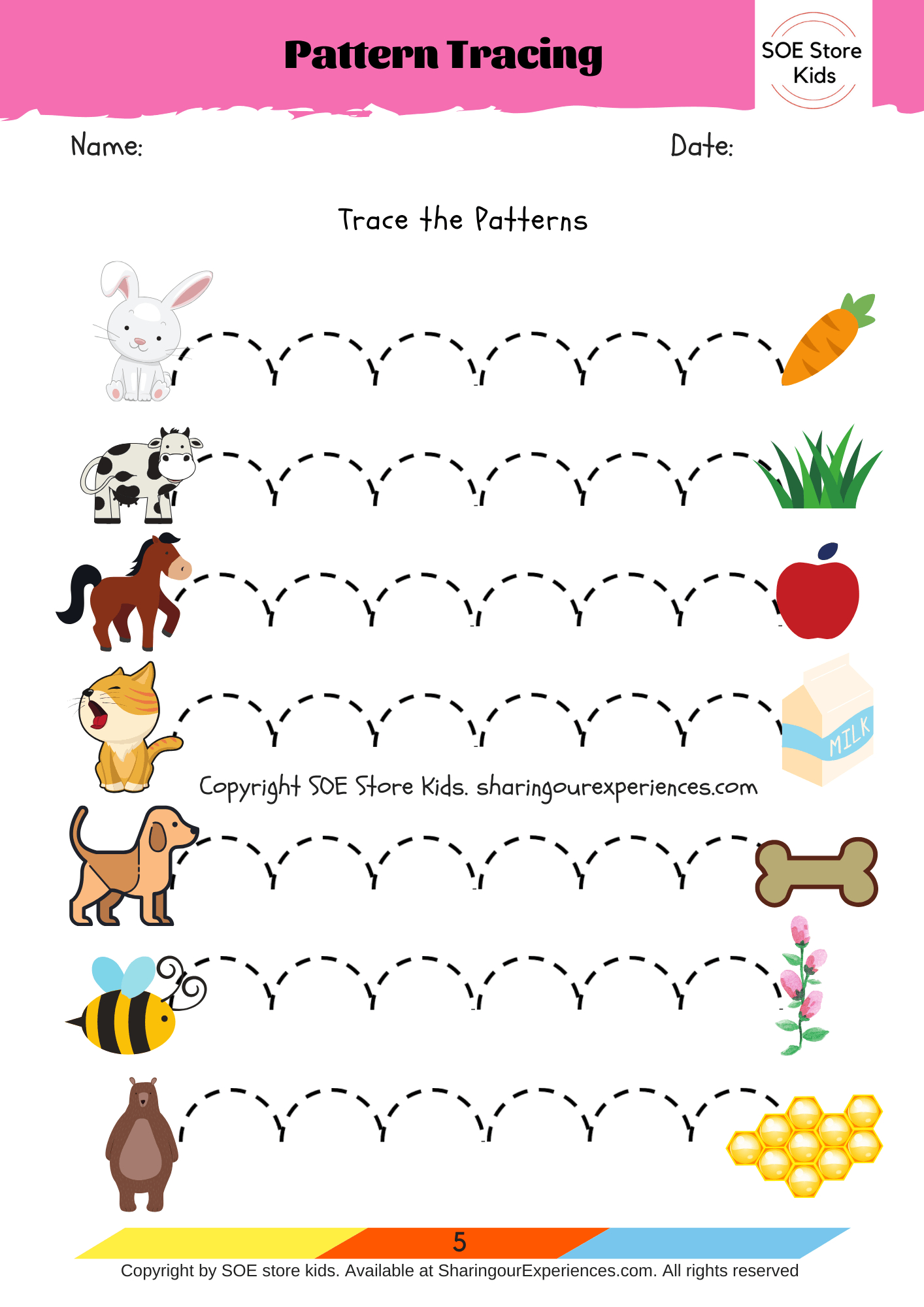 Name Tracing For 3 Year Olds AlphabetWorksheetsFree
