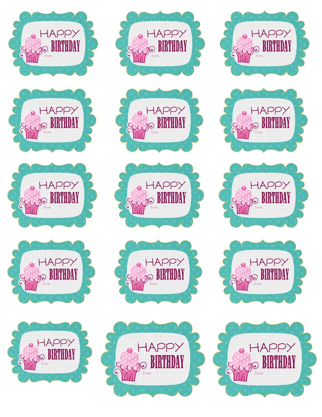 Perspective Birthday Gift Tags Printable Free Printable Gift Tags 