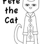 Pete The Cat Coloring Page Preschool Pinterest Cat School And