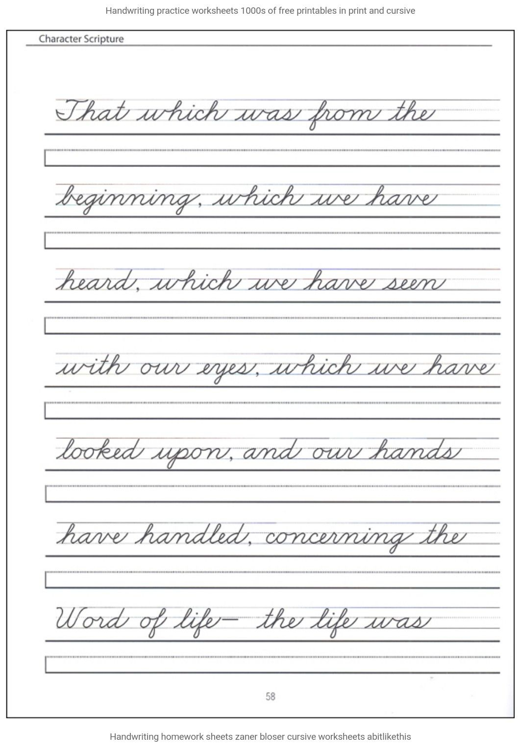 Pin By Annette On B1 Cursive Worksheets Cursive Writing 