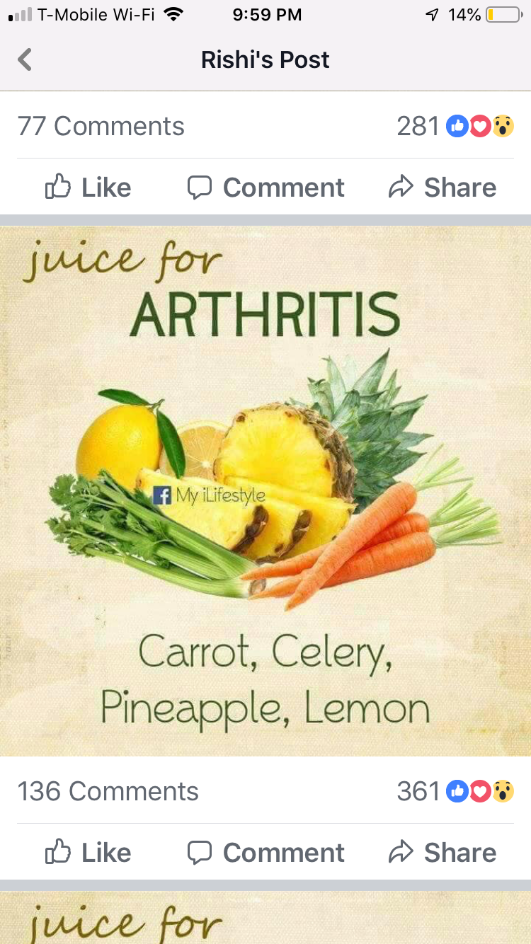 Pin By Olivia Aguayo On Health Juicing For Arthritis Healing Food 