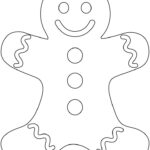 Plain Gingerbread Man Super Coloring Gingerbread Man Coloring Page