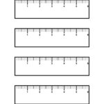 Printable 1 4 Inch Ruler Printable Ruler Actual Size