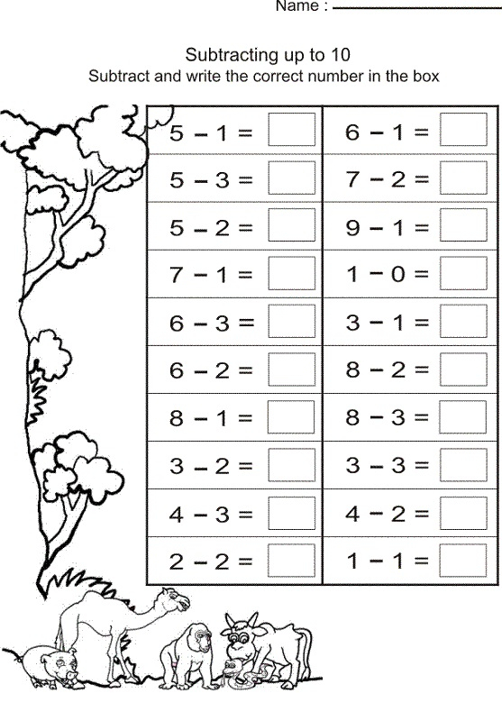 Printable Grade 1 Math Worksheets Activity Shelter