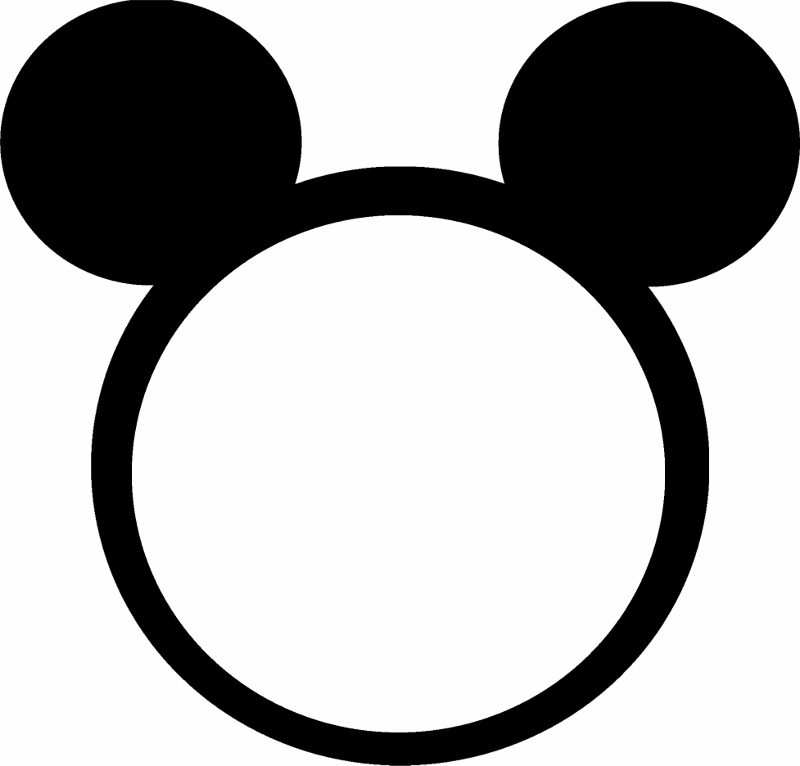 Printable Mickey Mouse Ears Template Cliparts co