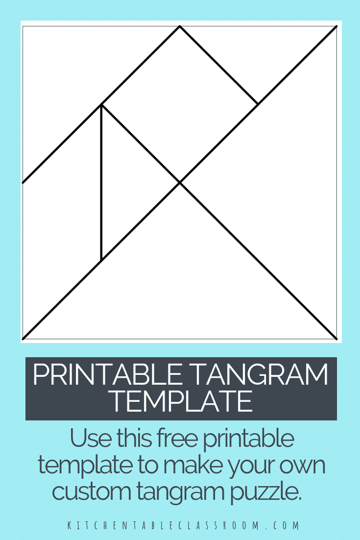 Printable Tangrams Tangram Template DIY Tangram Collage 1 The Kitchen 