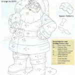 Santa Intarsia Patterns Intarsia Patterns Woodworking Plans