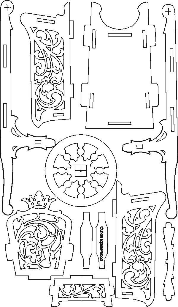 Scroll Saw Patterns Free Pdf Plans Diy Free Download Shaker China 