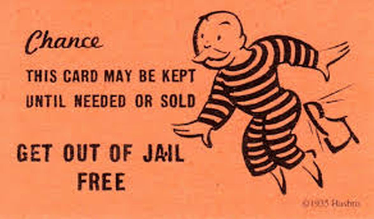 Shortage Of Get Out Of Jail Free Cards Hinders Prisoner Release 