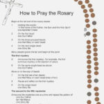 Spanish Rosary Mysteries Printable Clipart Library How To Pray