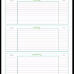 Student Weekly Planner Template Awesome Getting Ready For Back To