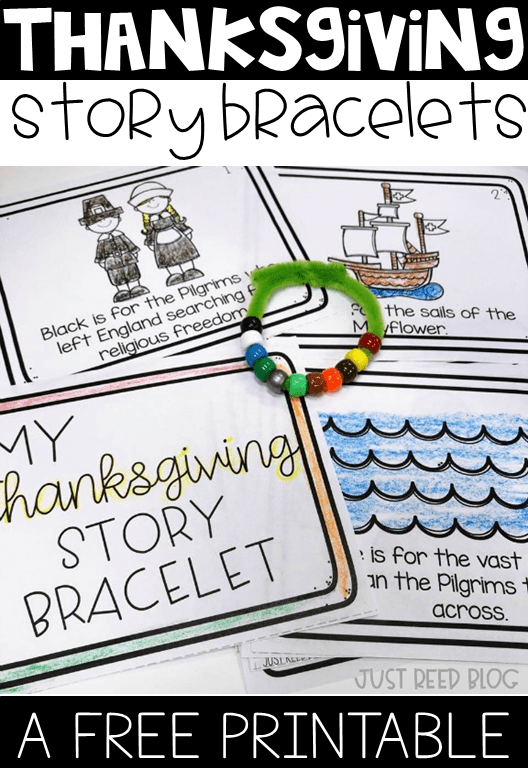 Thanksgiving Story Bracelets A FREE Resource Thanksgiving Stories 