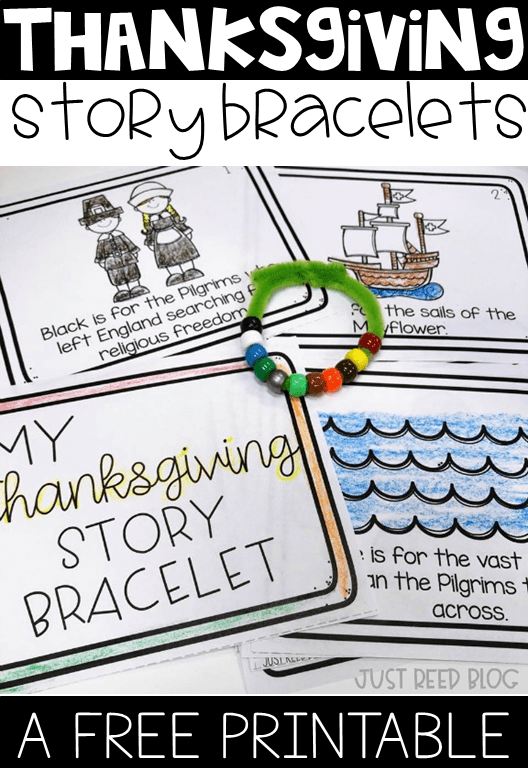 Thanksgiving Story Bracelets A FREE Resource Thanksgiving Stories