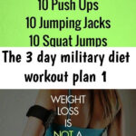 The 3 Day Military Diet Workout Plan 1