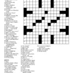 Usa Today Crossword Printable Version Printable Crossword Puzzles