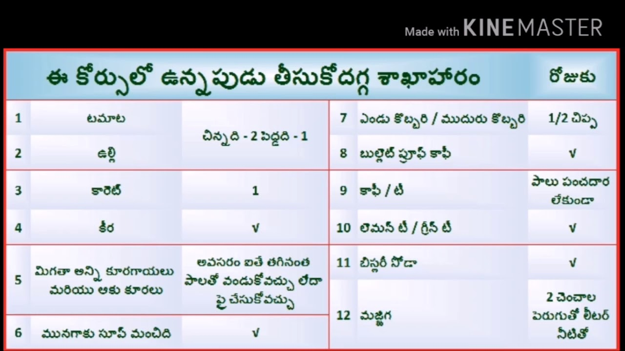 Veeramachaneni Ramakrishna s Complete Diet Plan In Telugu YouTube
