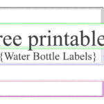 Water Bottle Labels Free Printables Water Bottle Labels Template