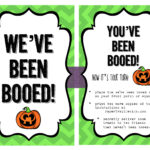 We ve Been Booed Free Printable Paper Trail Design