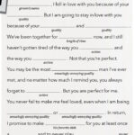 Wedding Vow Mad Lib From Brides Magazine Wedding Vows Template Funny