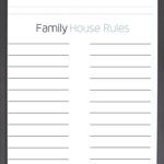 Wondering How To Make Household Rules Struggling To Create Family
