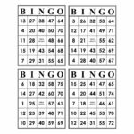 10 Best Paper Bingo Sheets Printable Printablee