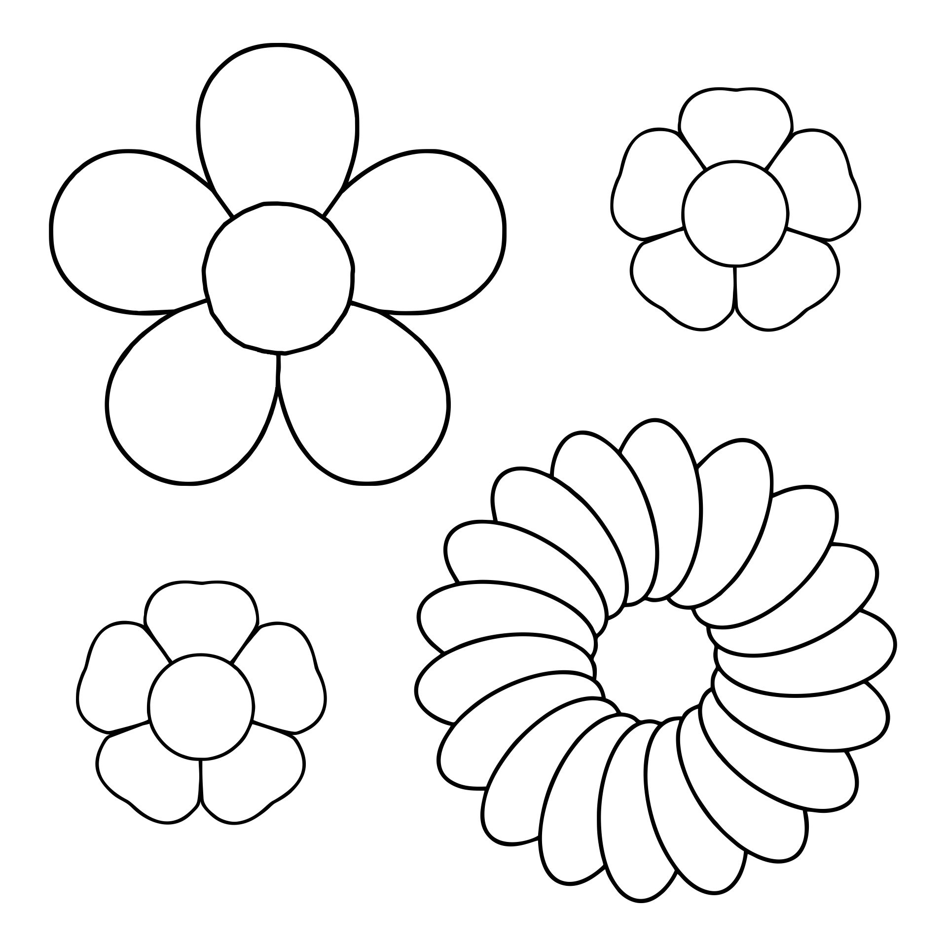 10 Best Paper Flower Templates Printable Free Printablee