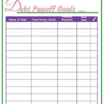 10 Free Debt Snowball Worksheet Printables To Help You Get Out Of Debt