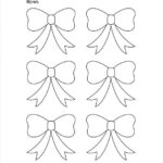 10 Paper Bow Templates Free Sample Example Format Download Free