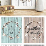 100 Free Farmhouse Printables Fixer Upper Style