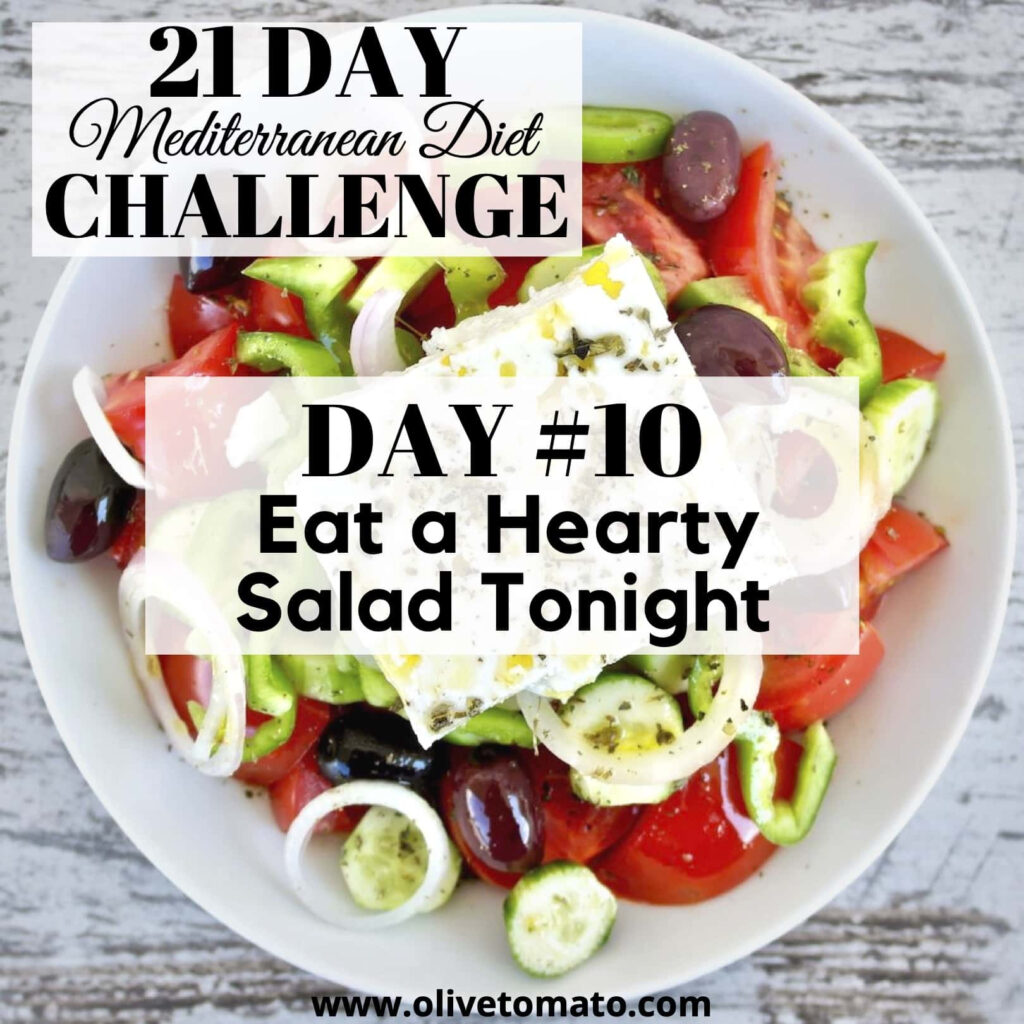 21 Day Mediterranean Diet Challenge Day 10 Olive Tomato - 21 Day Mediterranean Diet