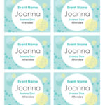 47 Free Name Tag Badge Templates TemplateLab