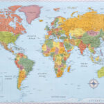 5 Free Blank Interactive Printable World Map For Kids PDF World Map