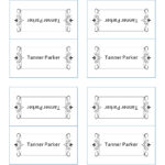 50 Printable Place Card Templates Free TemplateLab