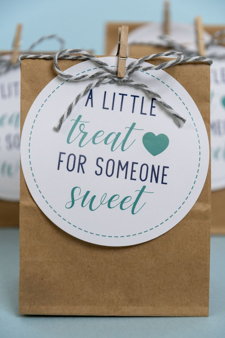 A Little Treat For Someone Sweet Tags Teacher Birthday Gifts Free 