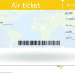 Airline Ticket Templates Template 91 Free Word Excel Pdf Variant Air