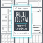 Bullet Journal Printables Bullet Journal Template Bullet Journal PDF