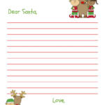 Dear Santa Letter Free Printable For Kids And Grandkids An Alli Event