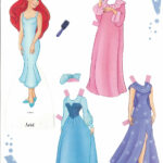 Disney Sets Paper Dolls Clothing Barbie Paper Dolls Disney Paper Dolls