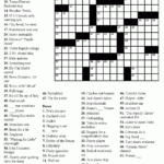 Easy Crossword Puzzles For Seniors Activity Shelter