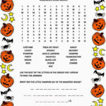 Florassippi Girl Halloween Word Search Free Printable