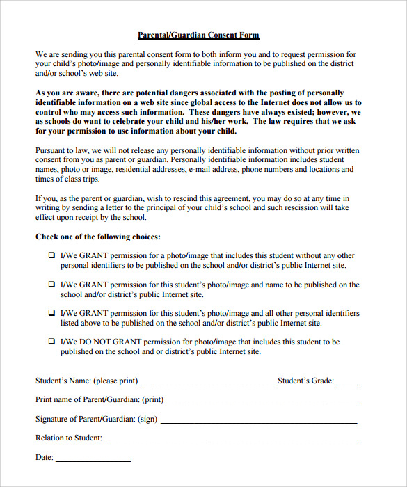 FREE 7 Sample Legal Guardianship Forms In PDF MS Word